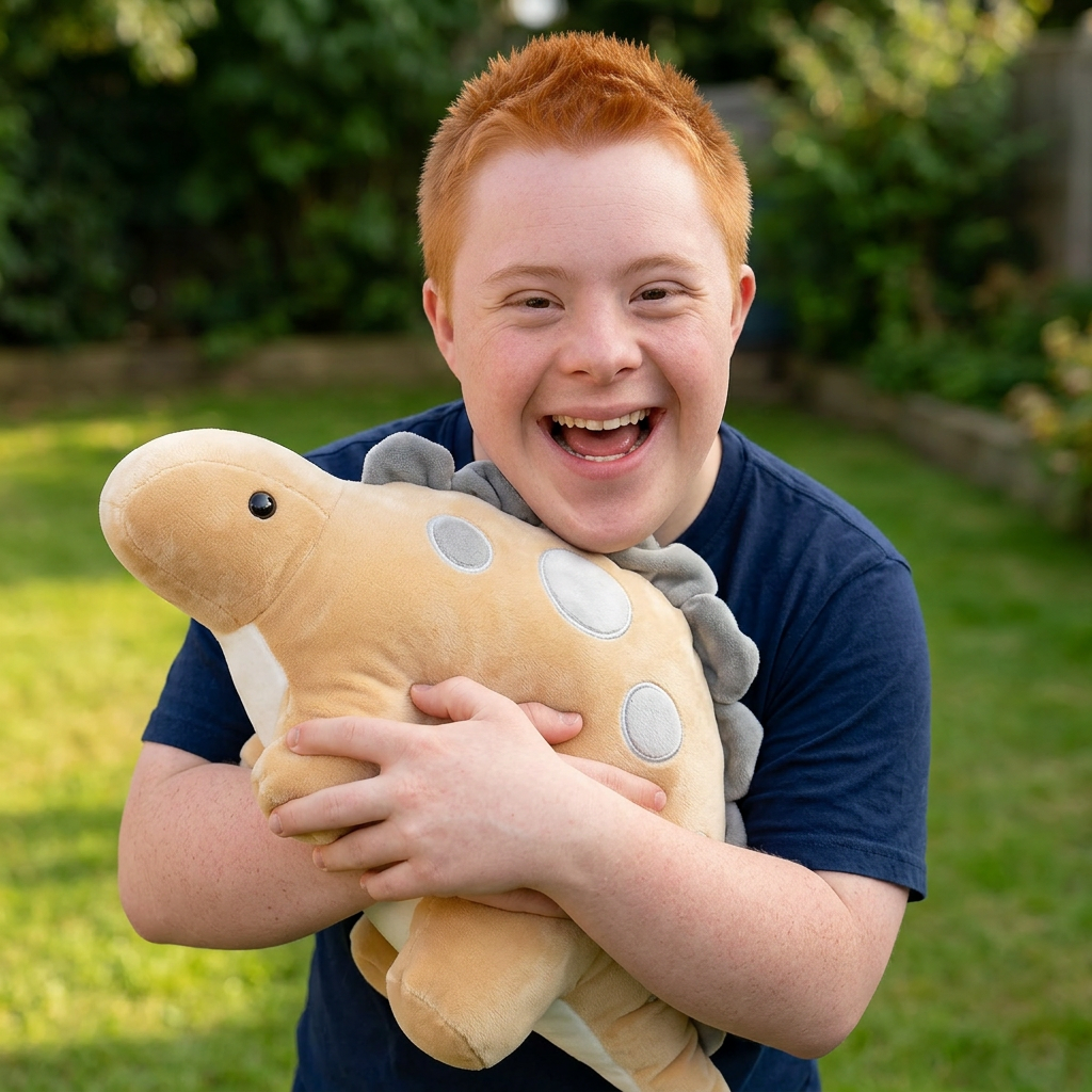 Bobby's Handmade Weighted Stuffosaurus